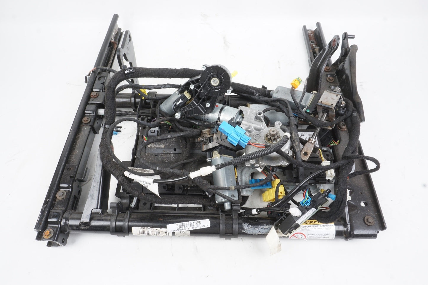 07-13 Mercedes W221 S63 AMG S550 Front Right Seat Rail Track Frame w/Motors OEM