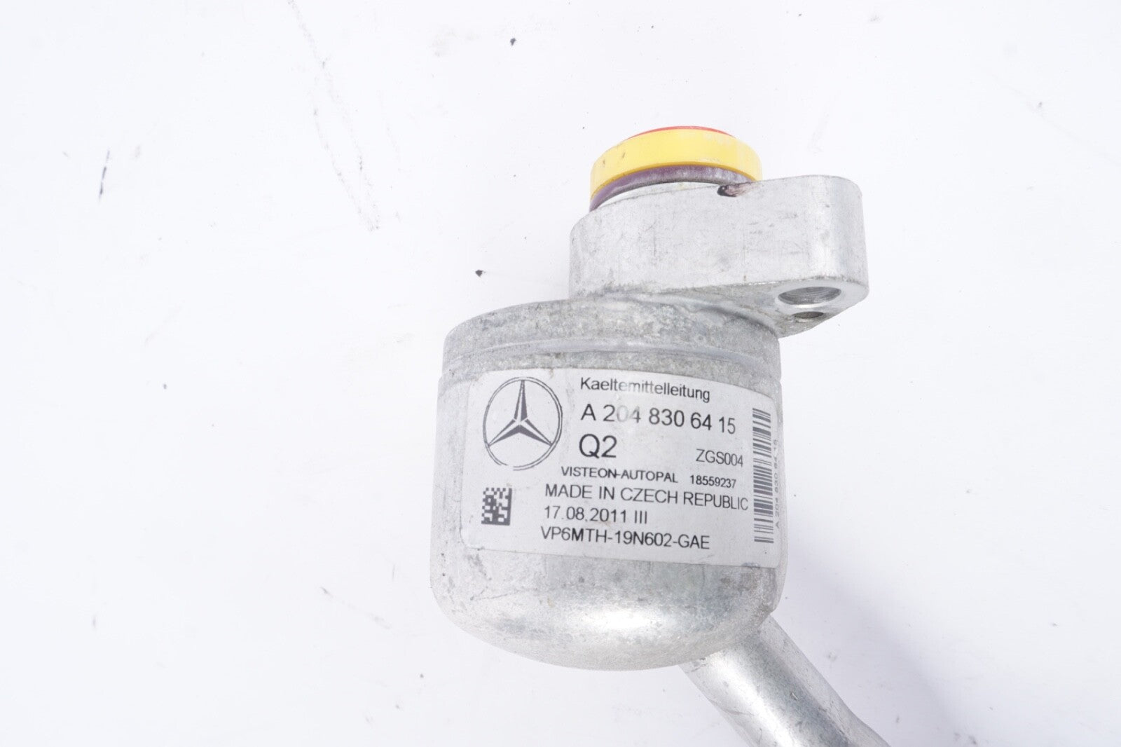 12-14 Mercedes E350 C300 C350 A/C AC Air Condenser Pressure Line 2048306415