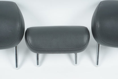 2012 - 2017 AUDI A7 REAR SEAT HEADREST SET OF 3 OEM