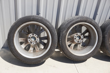 06-10 BMW 650i Wheels Wheel 18x8 Alloy 5 Double V Spoke Fits 599166 Set of 4