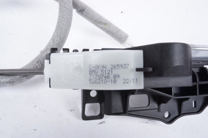 2009-2015 BMW F01 F02 7 SERIES REAR RIGHT SIDE INTERIOR DOOR HANDLE W CABLE OEM