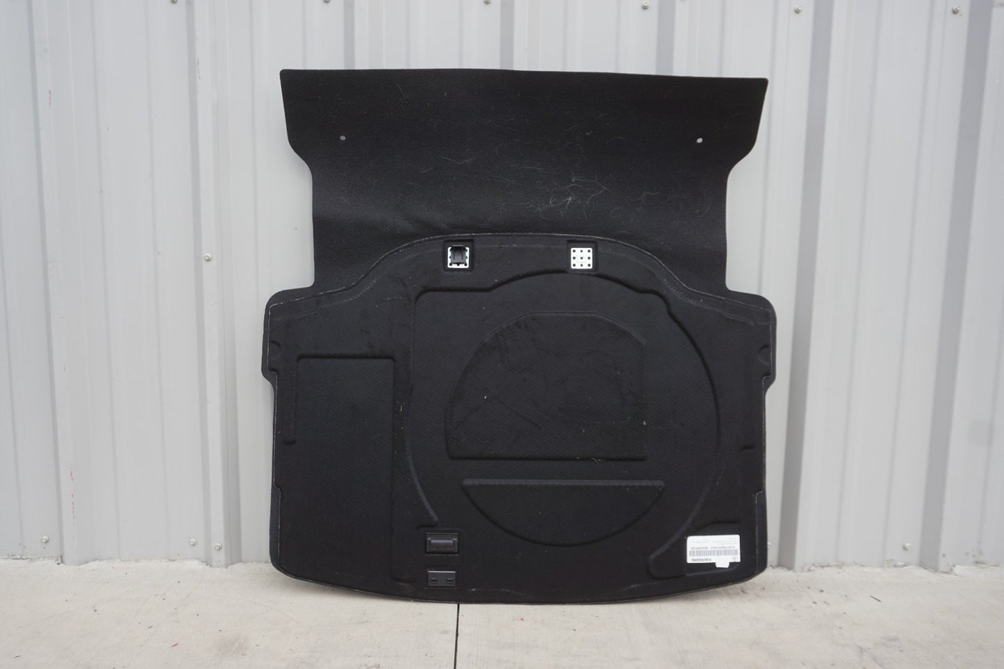 10-17 Mercedes E350 E550 W207 Coupe Rear Trunk Floor Carpet Cover Panel OEM