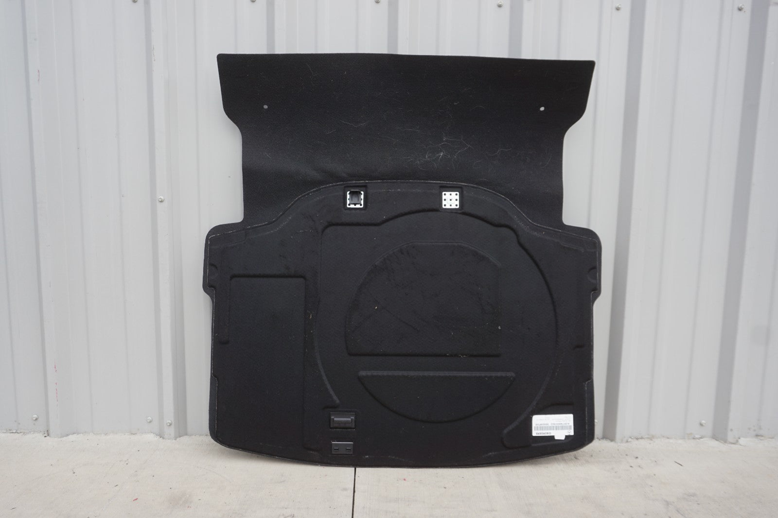 10-17 Mercedes E350 E550 W207 Coupe Rear Trunk Floor Carpet Cover Panel OEM