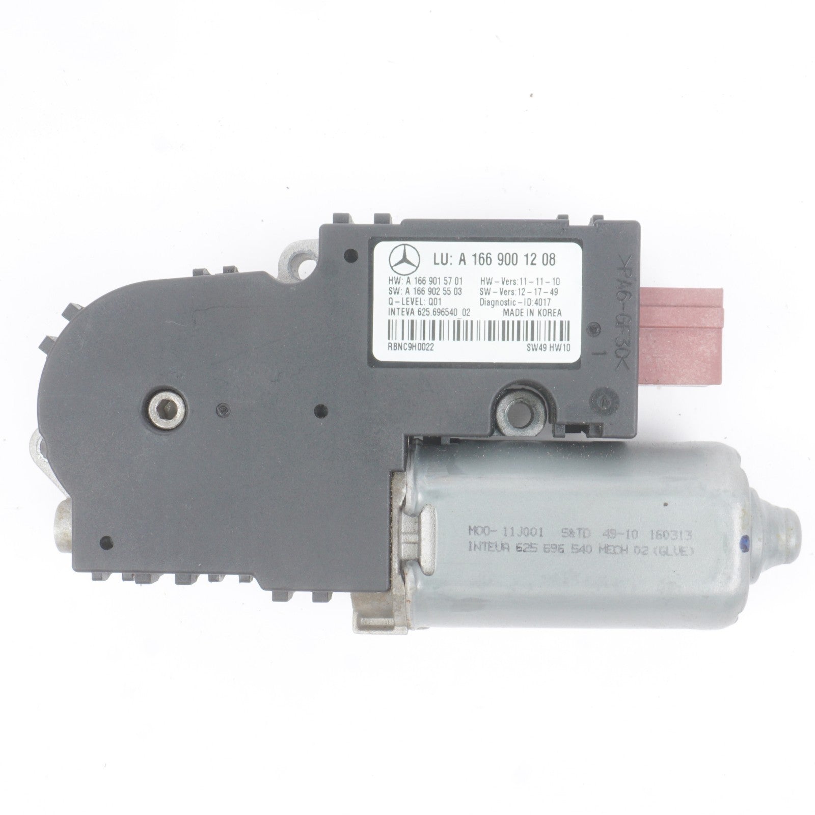 2012-2016 Mercedes ML GL Sunroof Motor A1669001208 OEM