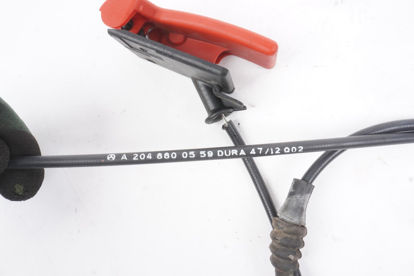 2010-2017 Mercedes C E W207 W204 Hood Release Handle & Cable OEM