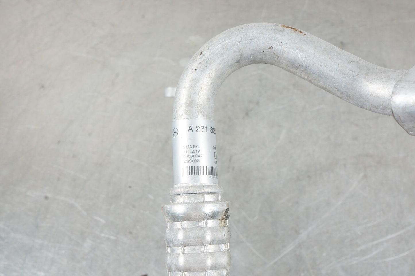 15-20 Mercedes R231 SL400 SL450 AC Air Conditioning Hose Pipe Line OEM 11k