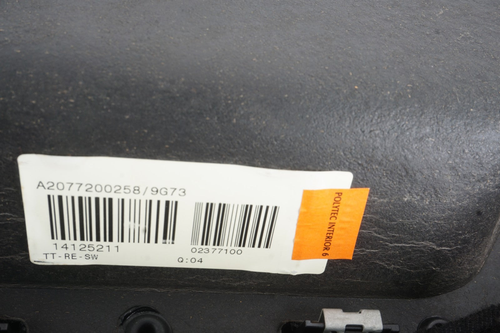 11 - 13 Mercedes W207 E350 Convertible Front Right Passenger Door Panel Trim OEM