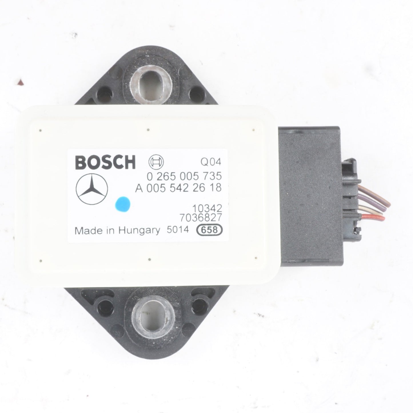2010 - 2016 Mercedes W212 E350 Coupe Acceleration YAW Rate Sensor OEM