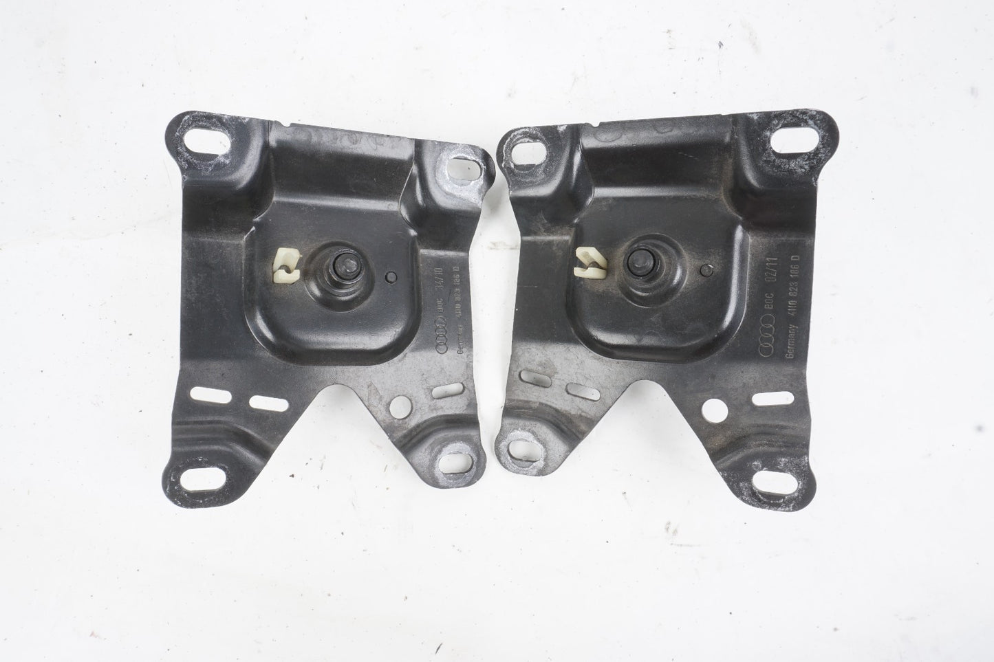 2011-2018 Audi A8 A8L Hood Bonnet Lock Latch Striker Set 4H0823186D OEM