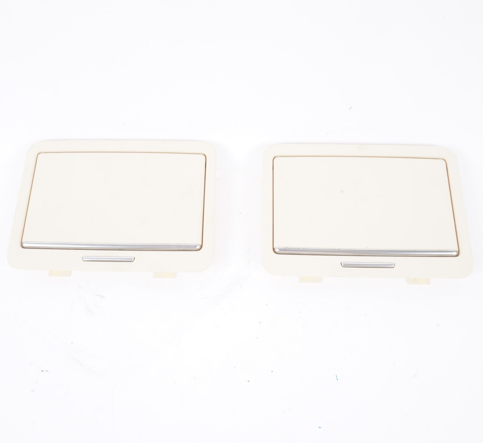 12-17 AUDI A8L Vanity Makeup Mirror Set Of 2 4H4858563A OEM