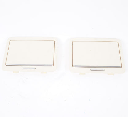 12-17 AUDI A8L Vanity Makeup Mirror Set Of 2 4H4858563A OEM