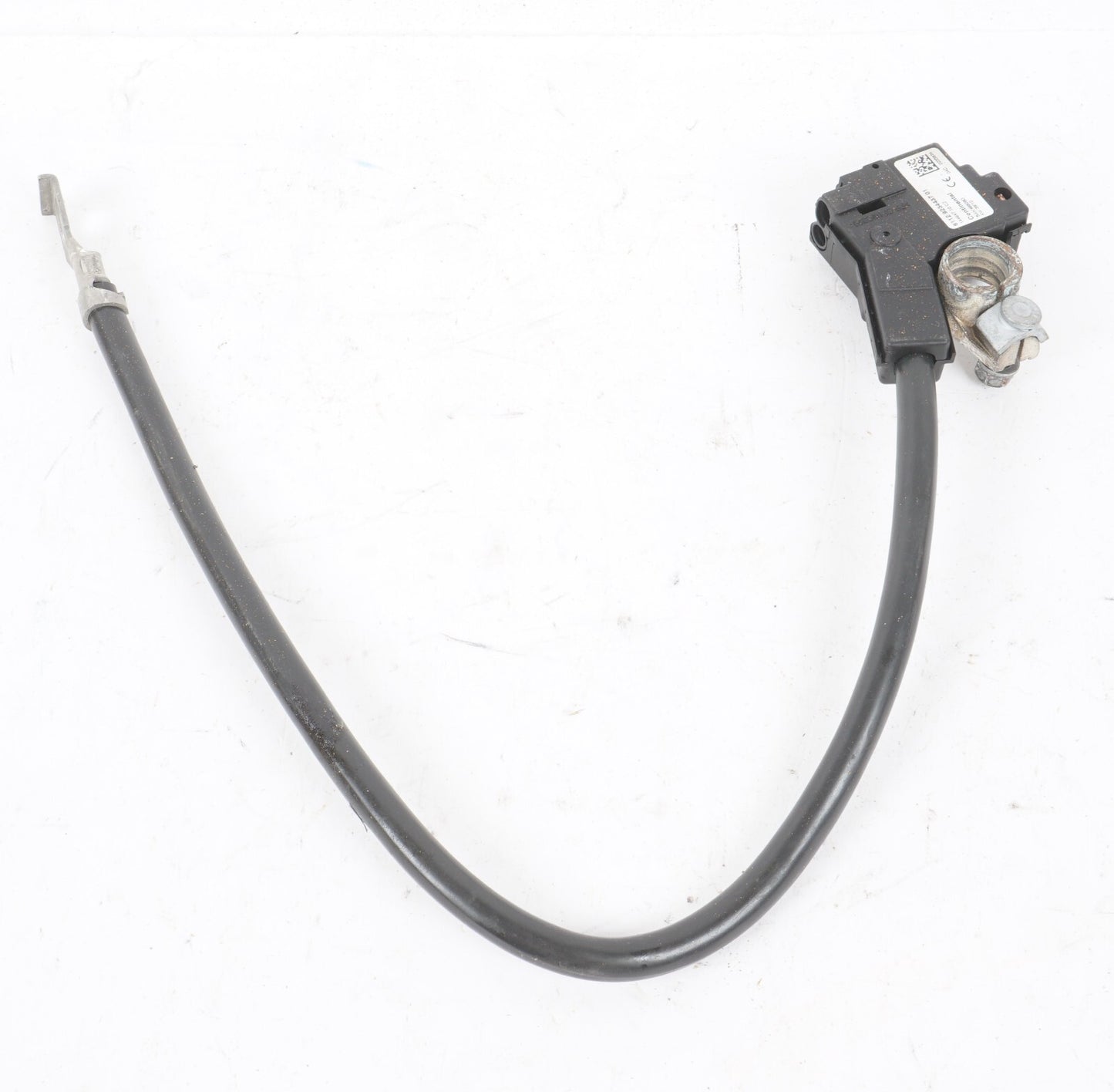 2010-2017 BMW 550I GT F07 TRUNK NEGATIVE BATTERY CABLE TERMINAL   OEM