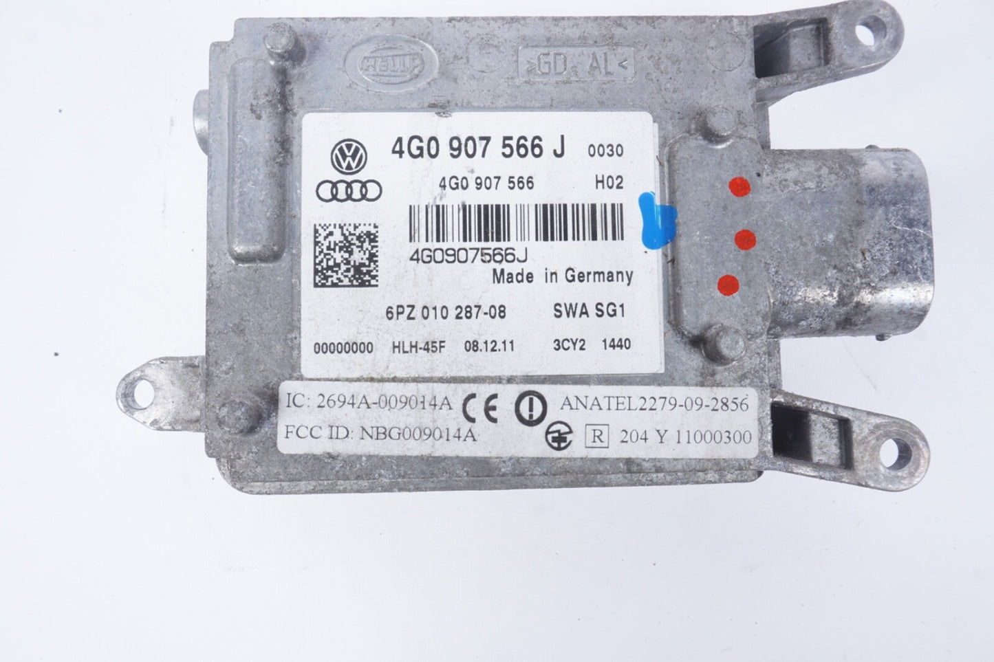 2013-2018 Audi A6 A7 RS6 RS7 Left Lane Change Assist Module 4G0907568J USED OEM