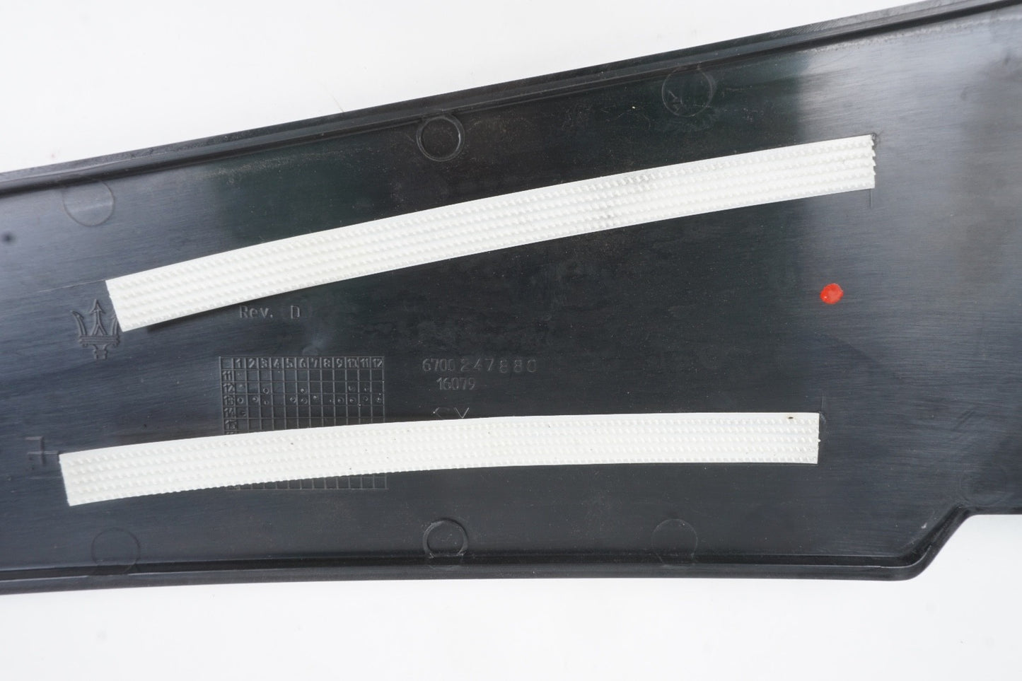 2014 - 2024 Maserati Ghibli Rear Left Side Door Pillar Molding OEM