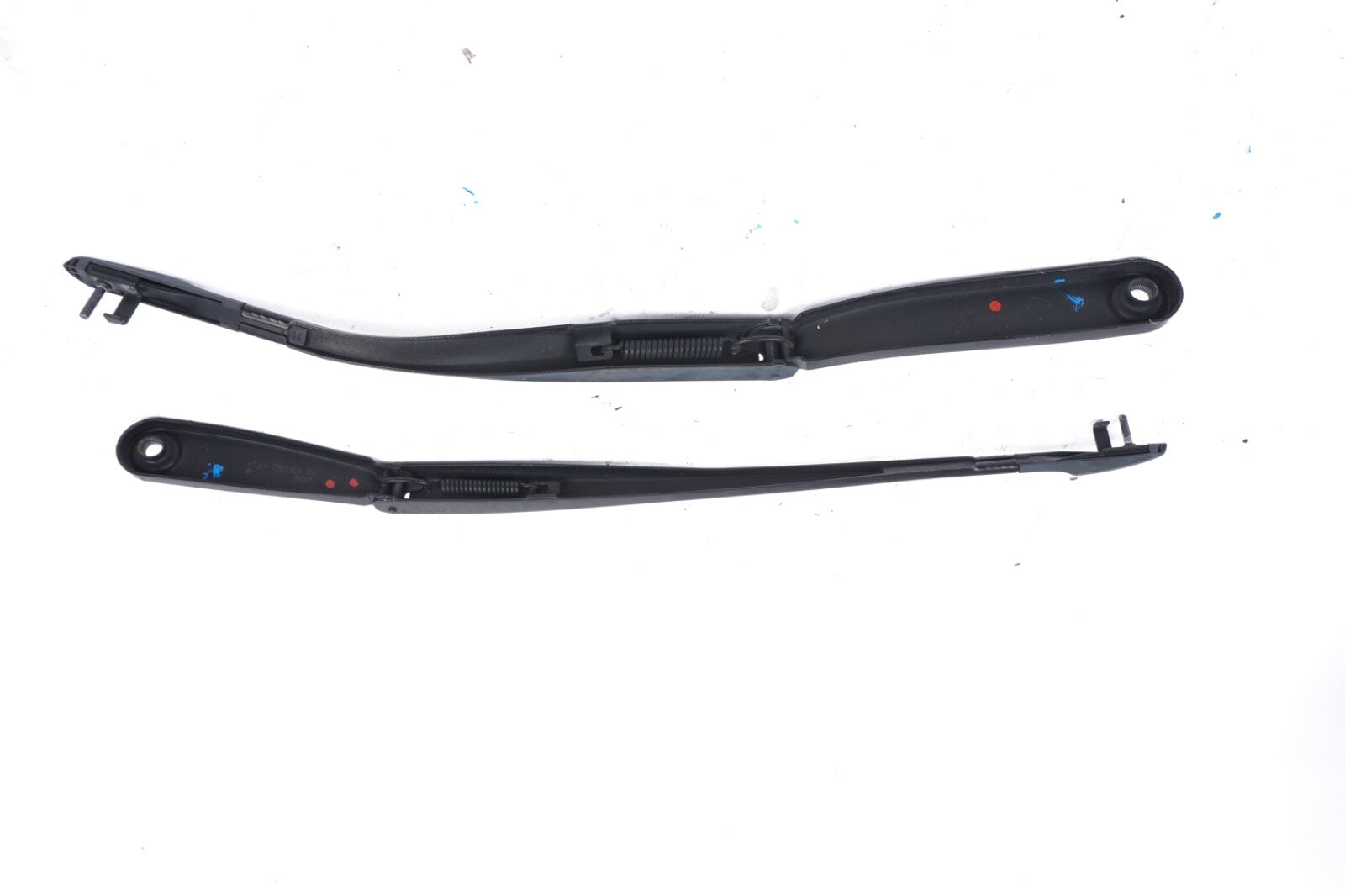 2012 - 2014 BMW 650i FRONT WINDSHIELD LEFT & RIGHT WIPER ARM 7203156 7314524