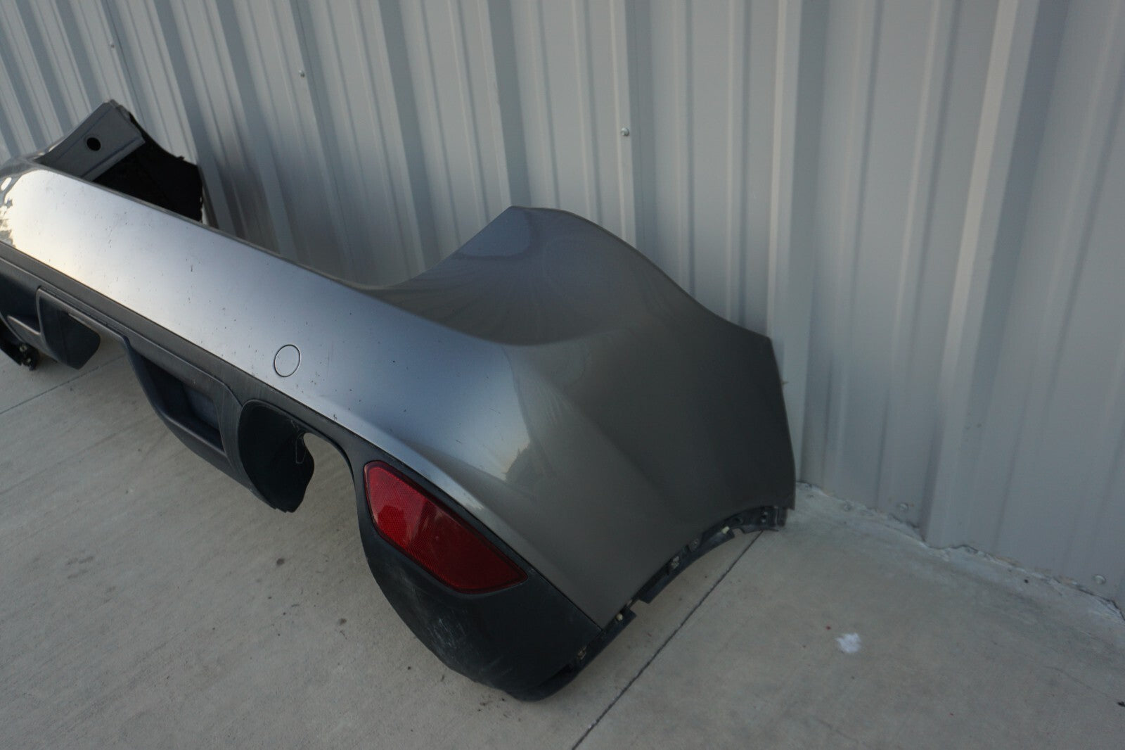 2011-2014 Porsche Cayenne 958 Rear Bumper Cover Gray OEM
