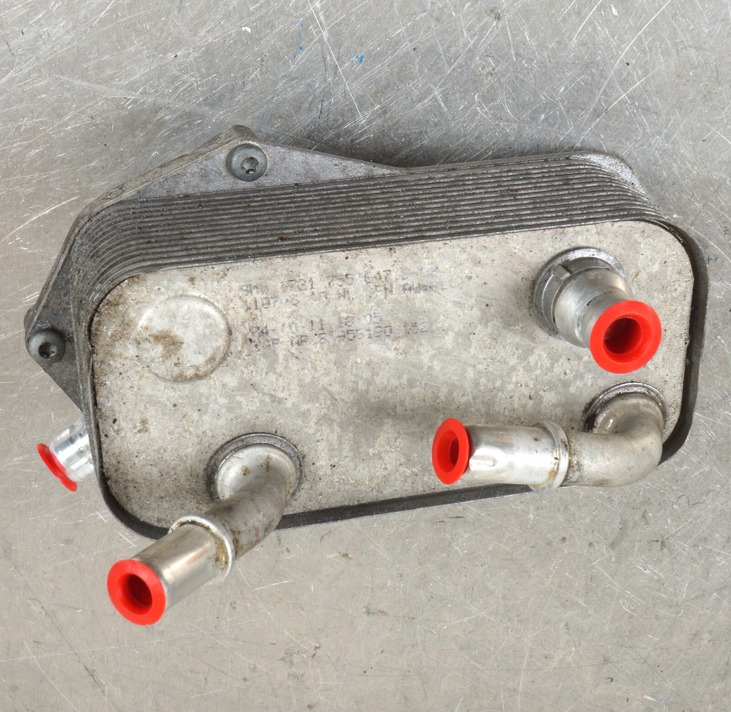 OEM BMW E90 E91 E92 E93 TRANSMISSION TRANNY OIL COOLER HEAT EXCHANGER 7551647