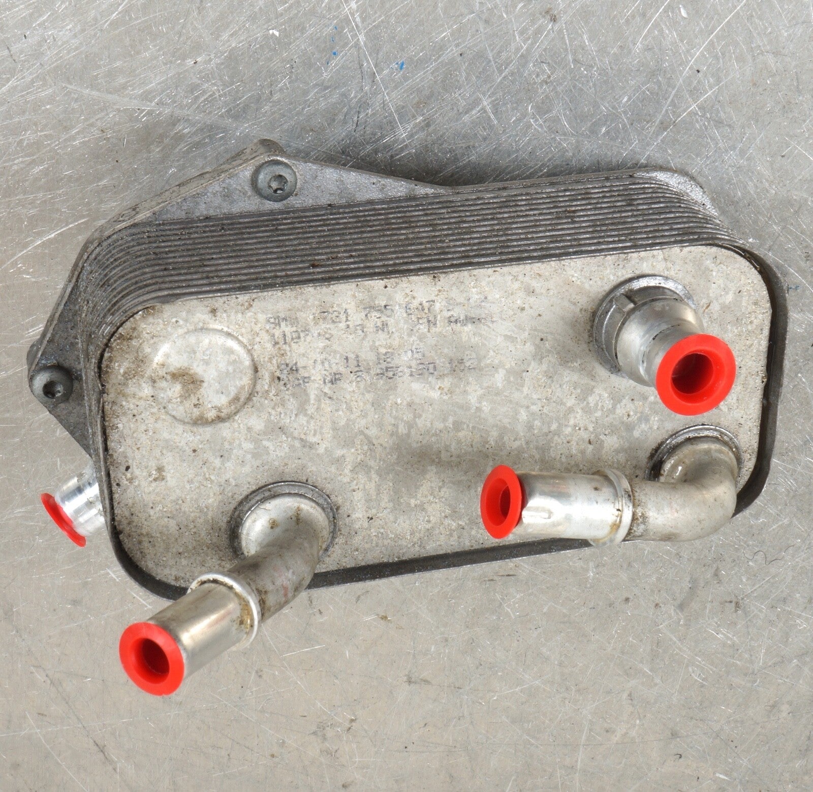OEM BMW E90 E91 E92 E93 TRANSMISSION TRANNY OIL COOLER HEAT EXCHANGER 7551647