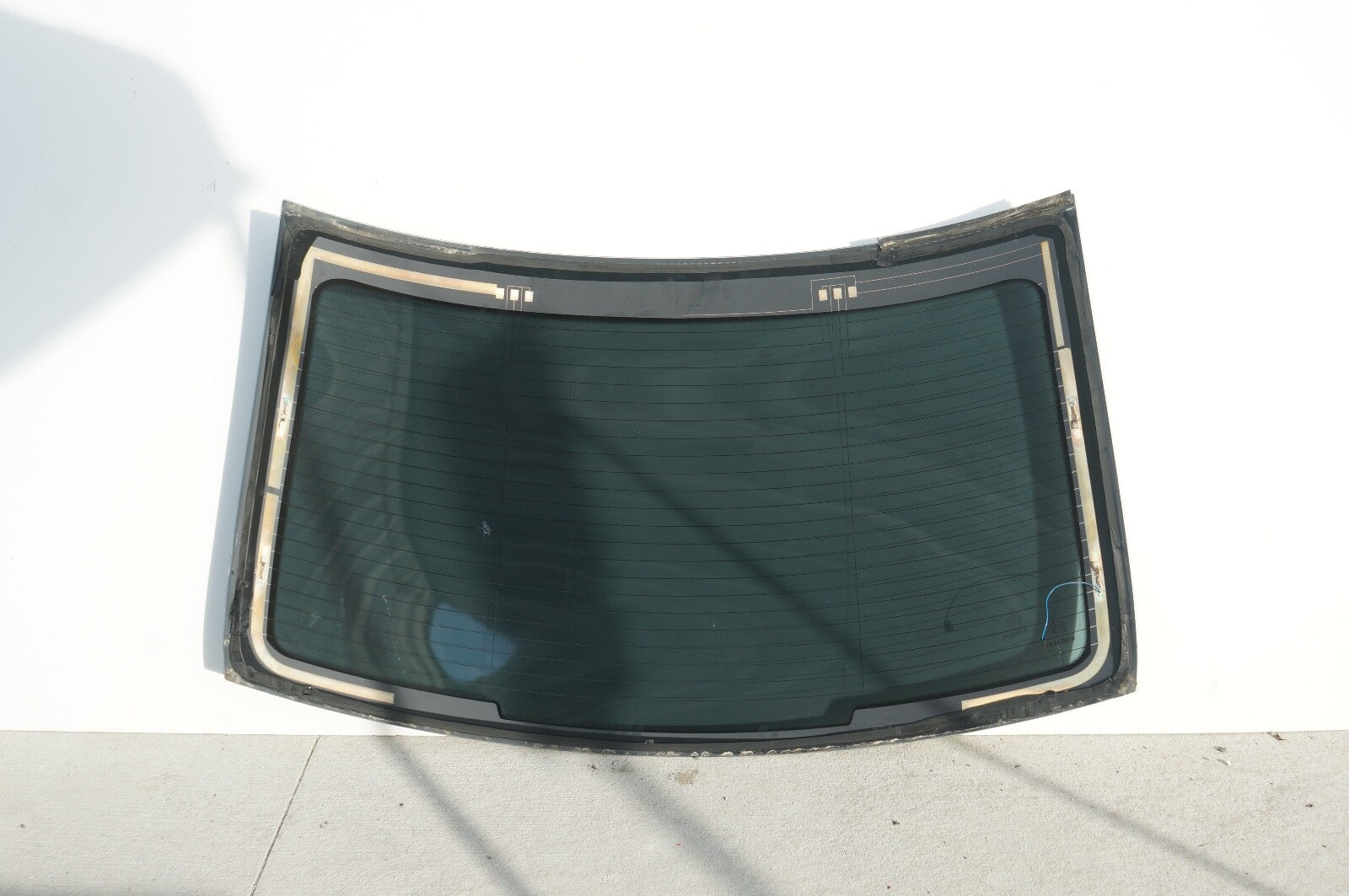 08-14 Mercedes W204 C250 C300 C350 Rear Windshield Window Glass OEM