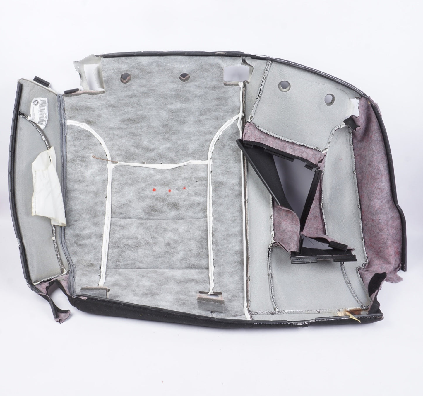 06-11 Mercedes ML350 ML500 REAR LEFT DRIVER SIDE SEAT BACK COVER UPPER OEM
