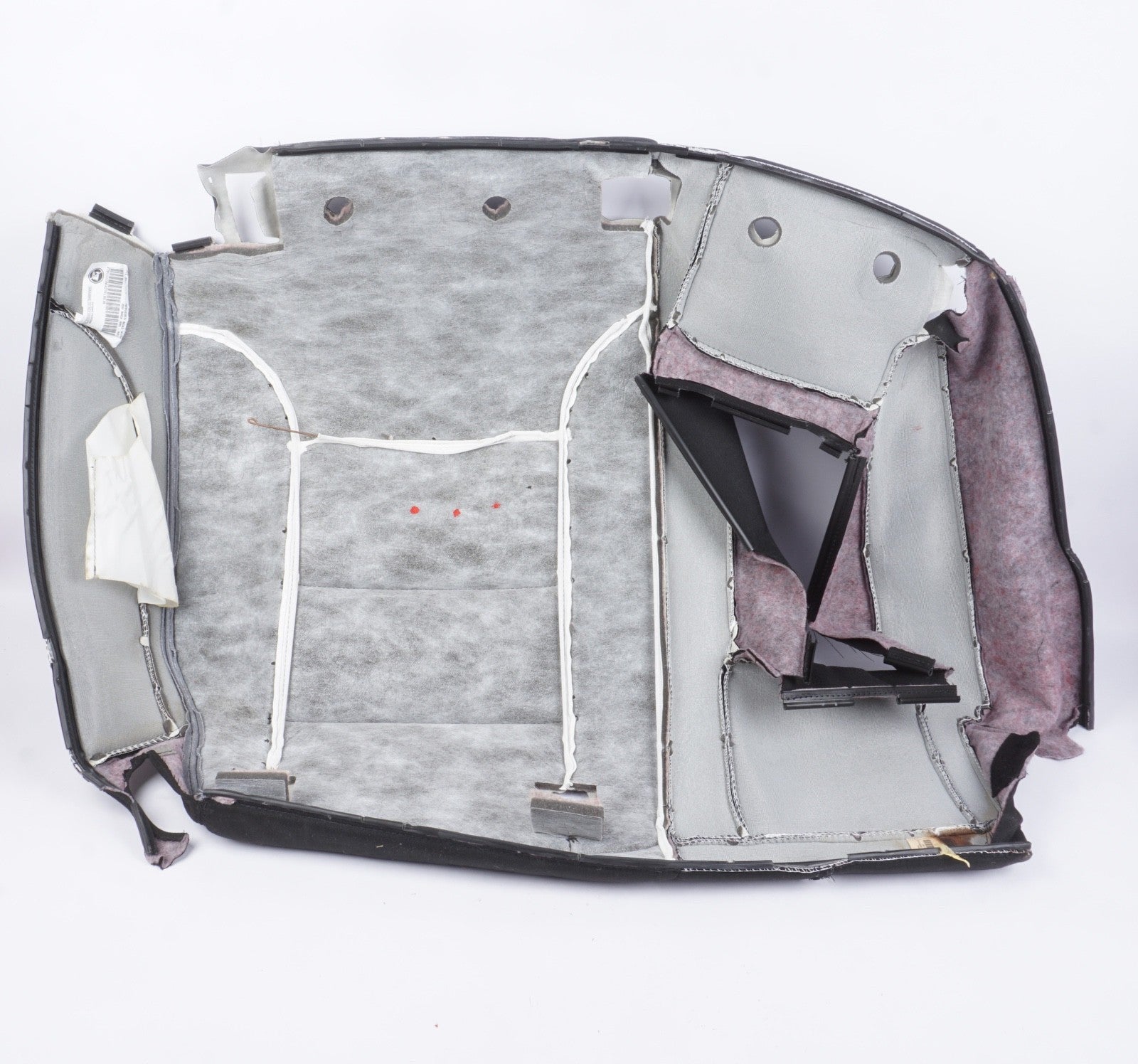 06-11 Mercedes ML350 ML500 REAR LEFT DRIVER SIDE SEAT BACK COVER UPPER OEM