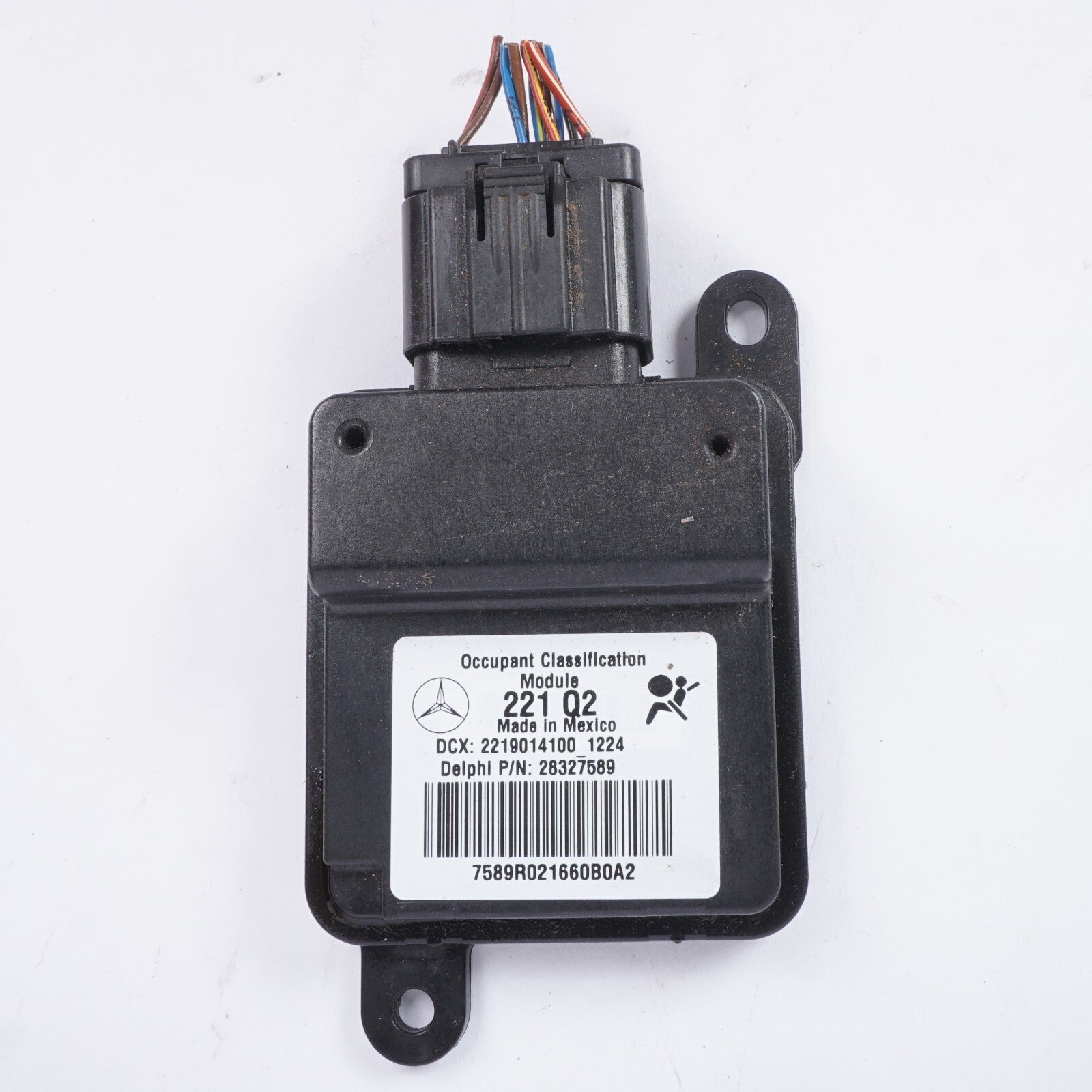 10-13 Mercedes W221 S550 S400 S350 Occupant Seat Module Sensor Front Right OEM