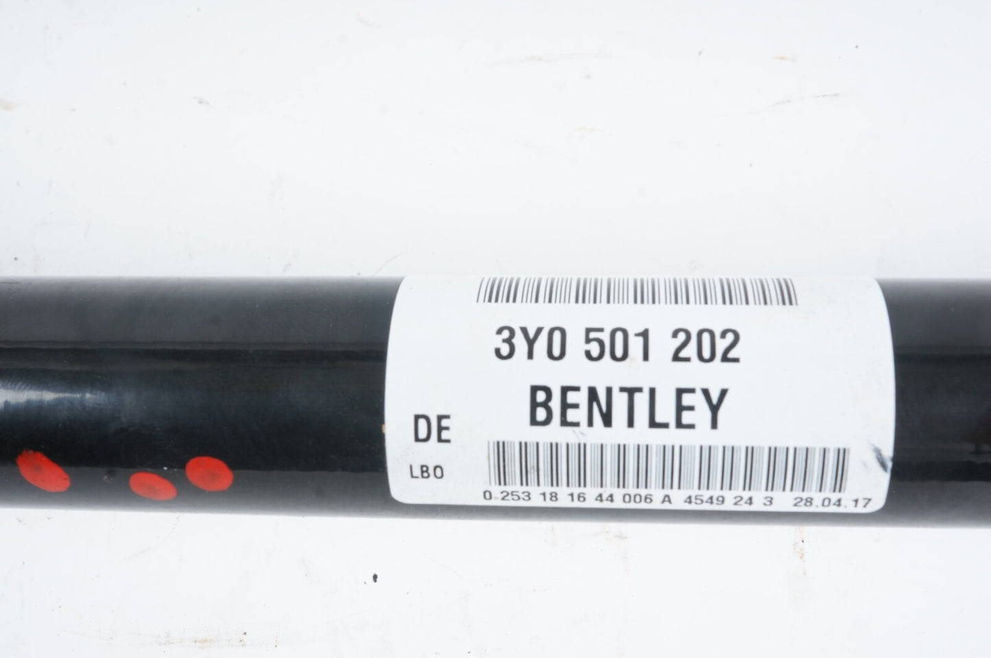 2010 - 2020 Bentley Mulsanne Rear Right Passenger Driver Axle Shaft Axleshaft