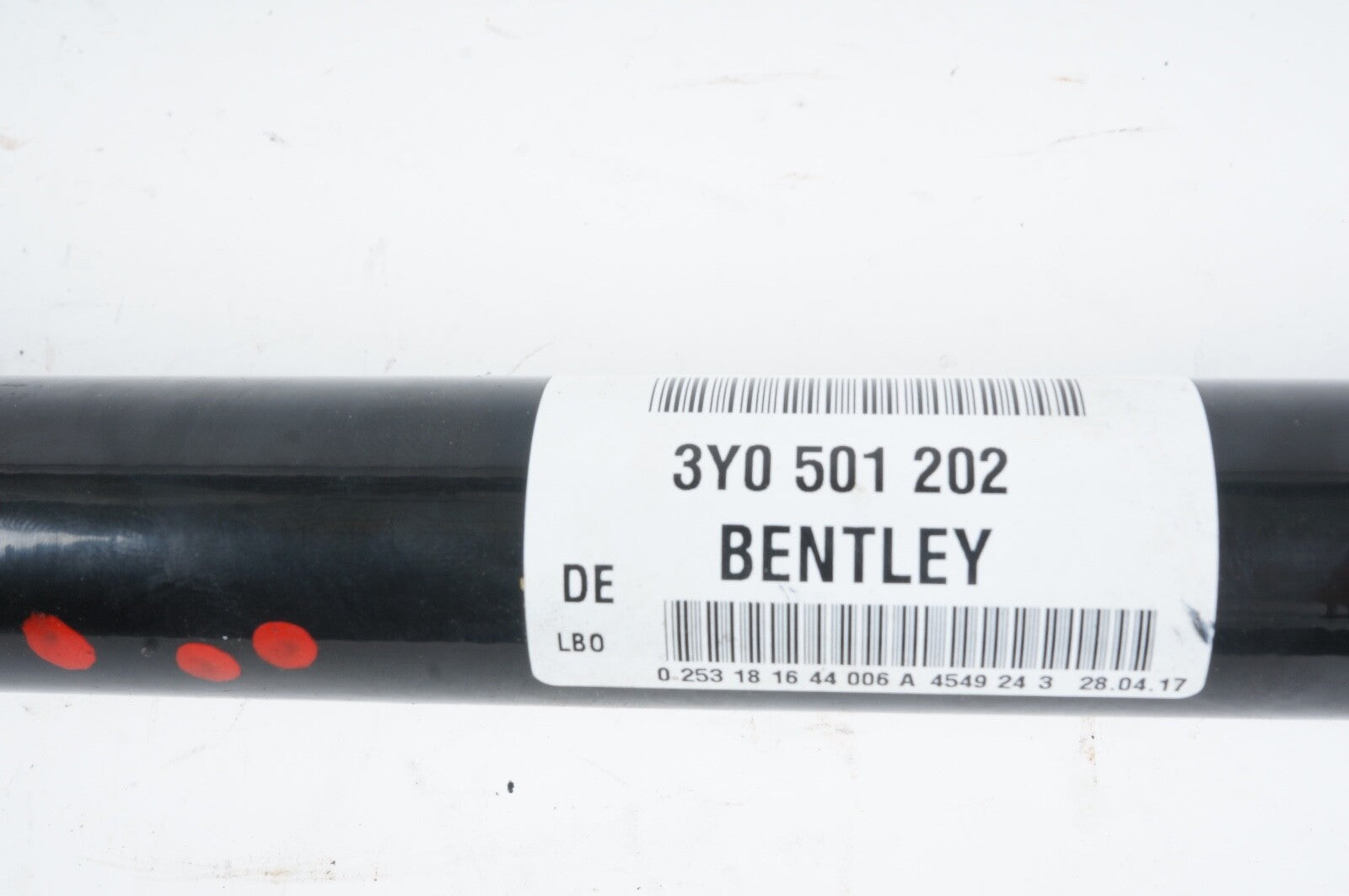 2010 - 2020 Bentley Mulsanne Rear Right Passenger Driver Axle Shaft Axleshaft