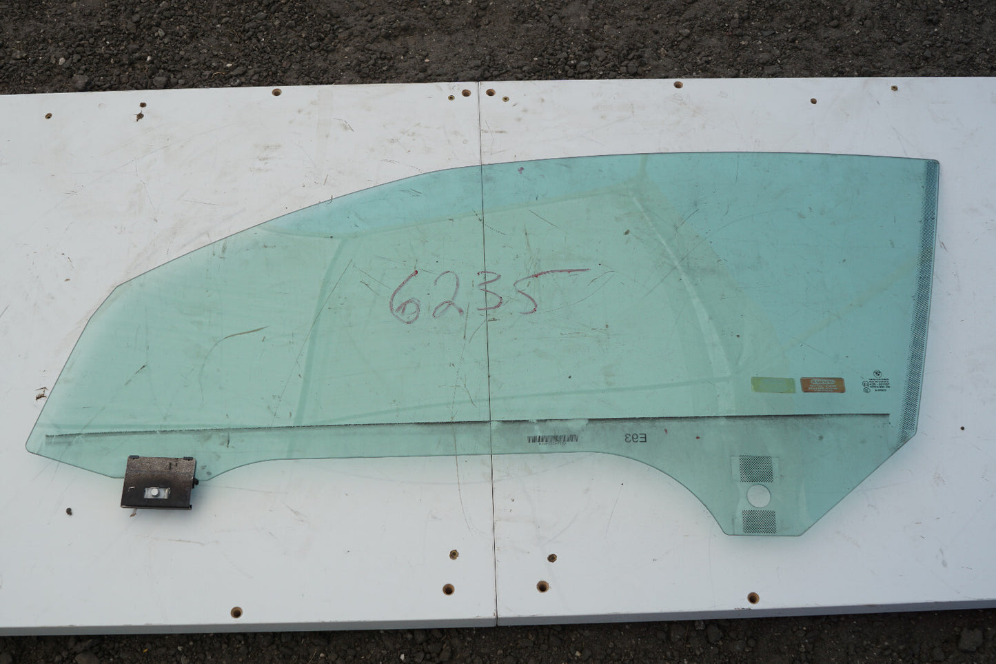 2007 - 2013 BMW 328i 335i E93 CONVERTIBLE FRONT LEFT DR SIDE WINDOW GLASS OEM