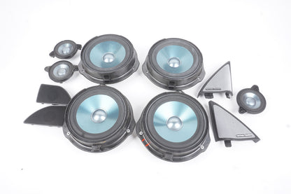 11-17 Mercedes W207 E550 E350 Convertible Audio Speaker Tweeter SET of 11 OEM