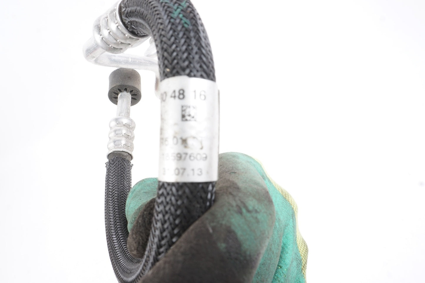 08-14 Mercedes W204 C250 A/C AC Refrigerant Pressure Hose Line Pipe Oem