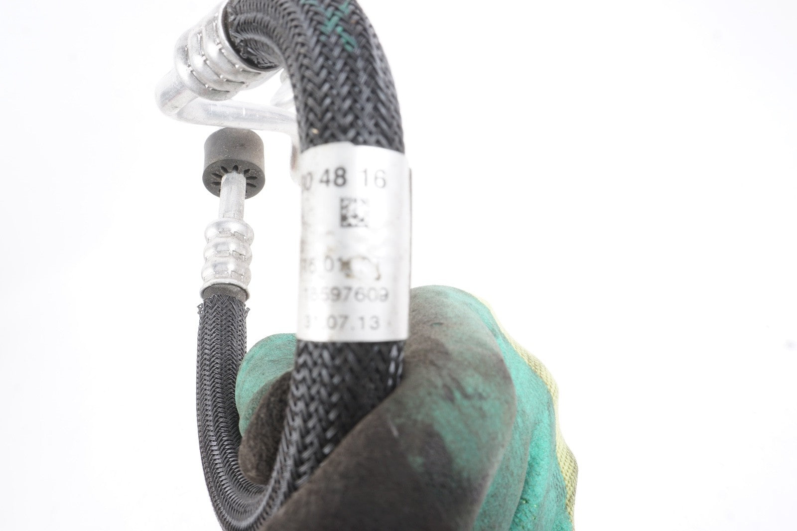 08-14 Mercedes W204 C250 A/C AC Refrigerant Pressure Hose Line Pipe Oem