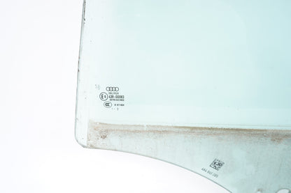 11-17 AUDI A8L WINDOW GLASS REAR LEFT DRIVER SIDE DOOR  OEM