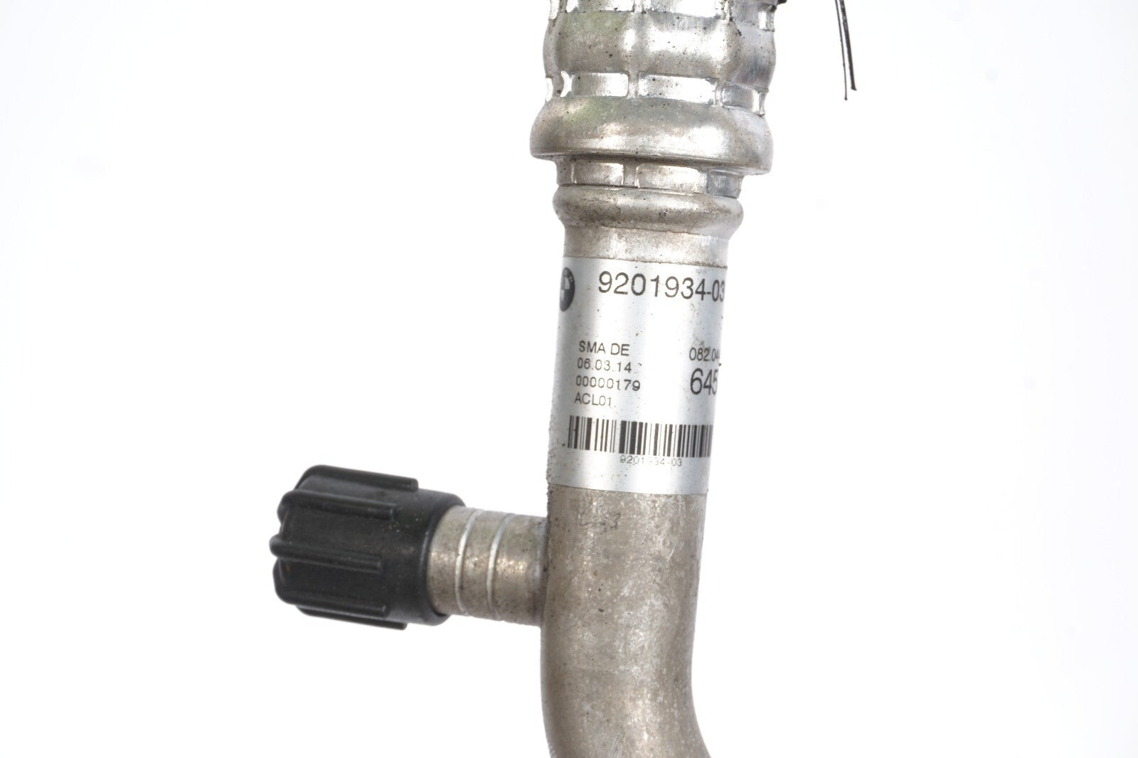 13 - 18 BMW 550I 650I 750I 4.4L N63 Ac Suction Hose Pipe 9201934 OEM