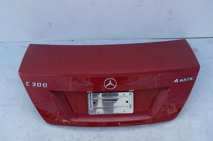 08 - 14 Mercedes W204 C300 C250 TRUNK LID OEM