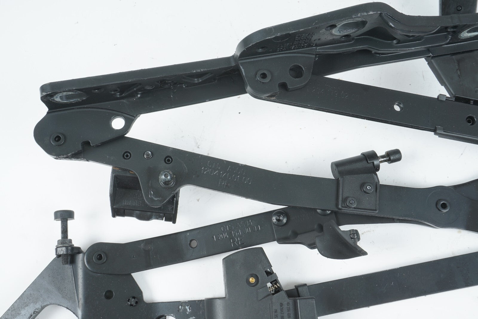 03 - 12 Mercedes R230 SL500 Convertible Top Roof Hinge Frame Left & Right OEM