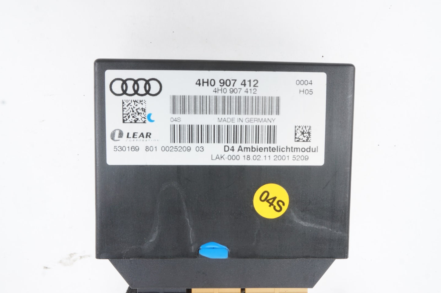 2011-2018 Audi D4 A8 A8L Keyless Entry Comfort Control Module Unit OEM