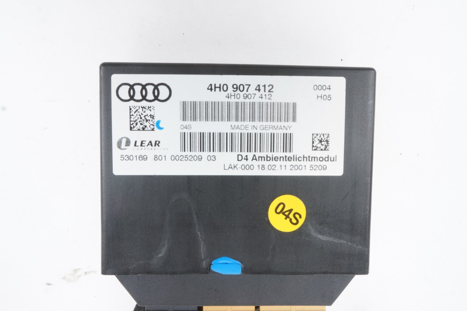 2011-2018 Audi D4 A8 A8L Keyless Entry Comfort Control Module Unit OEM