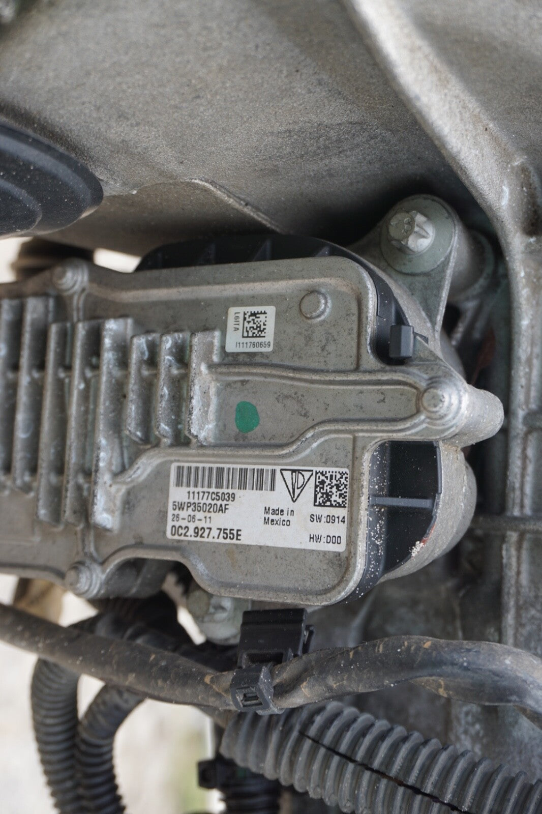 2011-2014 PORSCHE CAYENNE 4.8L AWD 8-SPEED (MXJ) TRANSMISSION TRANSFER CASE
