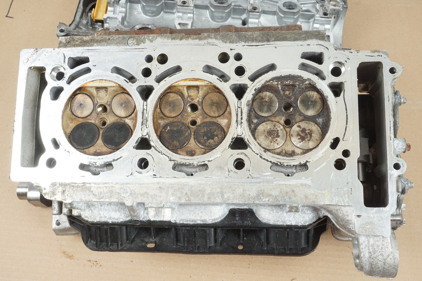 2018-2020 MERCEDES SL450 ENGINE CYLINDER HEAD & VALVE COVER RIGHT PASS SIDE OEM