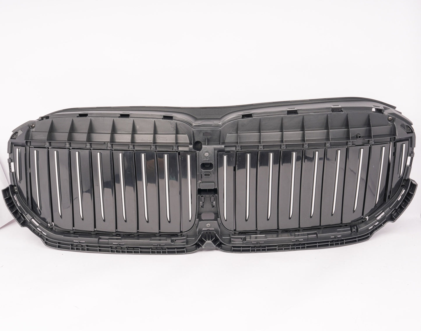For 2021 BMW 7 Series G11 LCI Front Bumper Grille Air Shutter Flap Upper