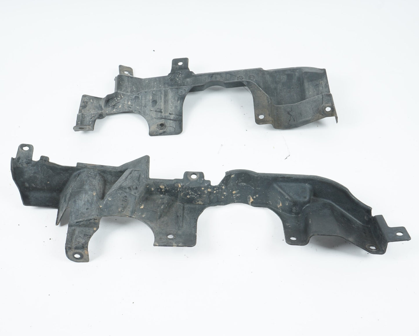 2008 - 2013 BMW X6 FRONT RIGHT & LEFT STEERING GEAR COVER TOP SHIELD  OEM