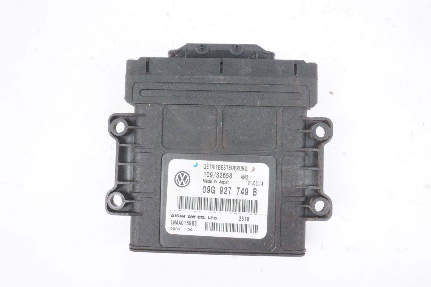 2014 - 2016 Volkswagen Passat Transmission Control Module TCM OEM