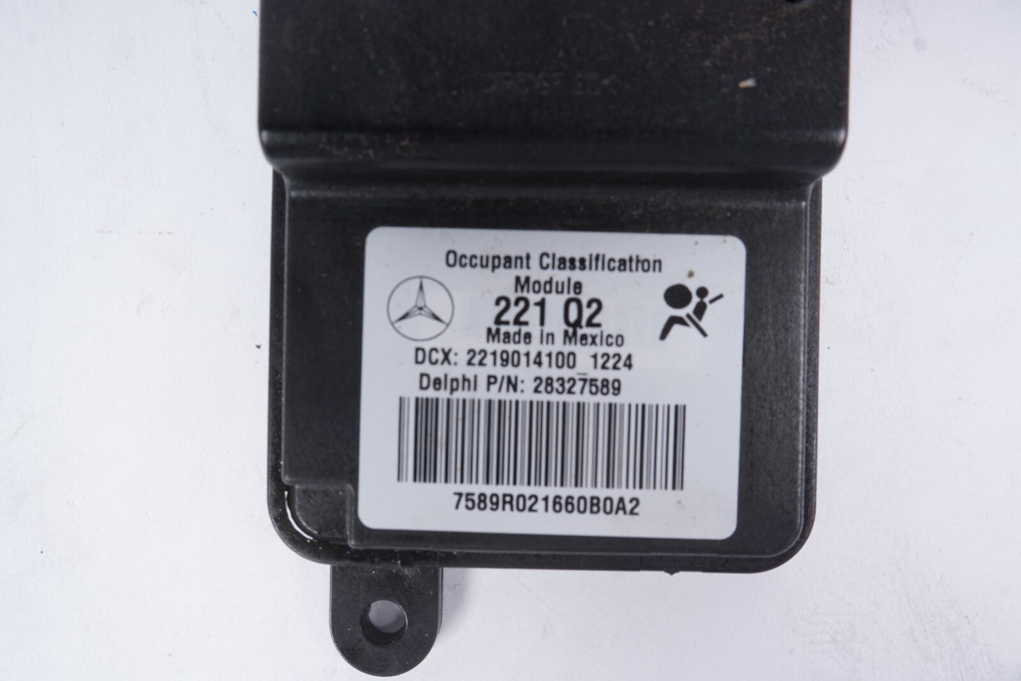 10-13 Mercedes W221 S550 S400 S350 Occupant Seat Module Sensor Front Right OEM