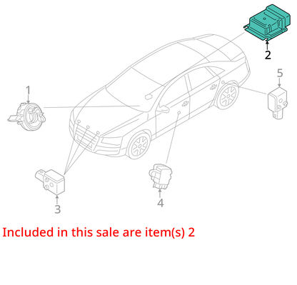 2011 - 2017 Audi A8 A8l Control Module OEM