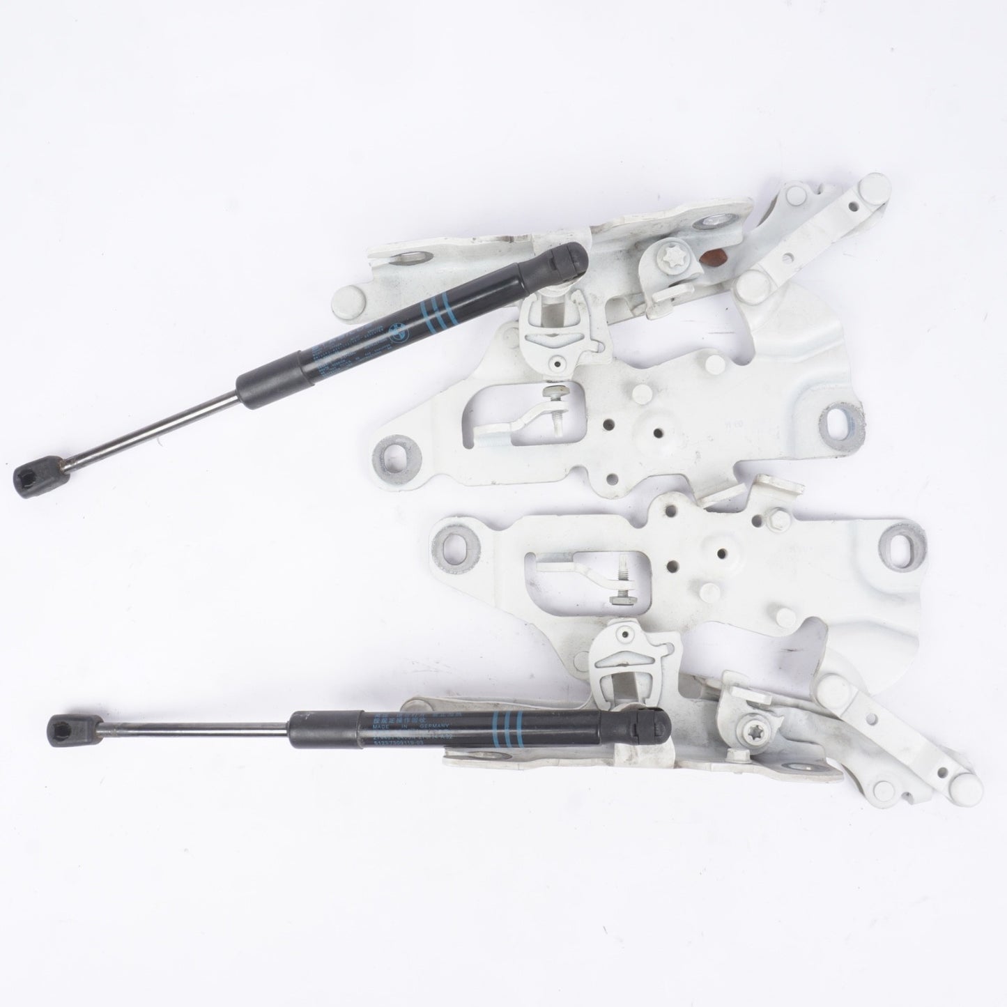 2011 - 2018 BMW 5 6 SERIES F06 F10 - FRONT HOOD LEFT & RIGHT HINGES PAIR SET OEM