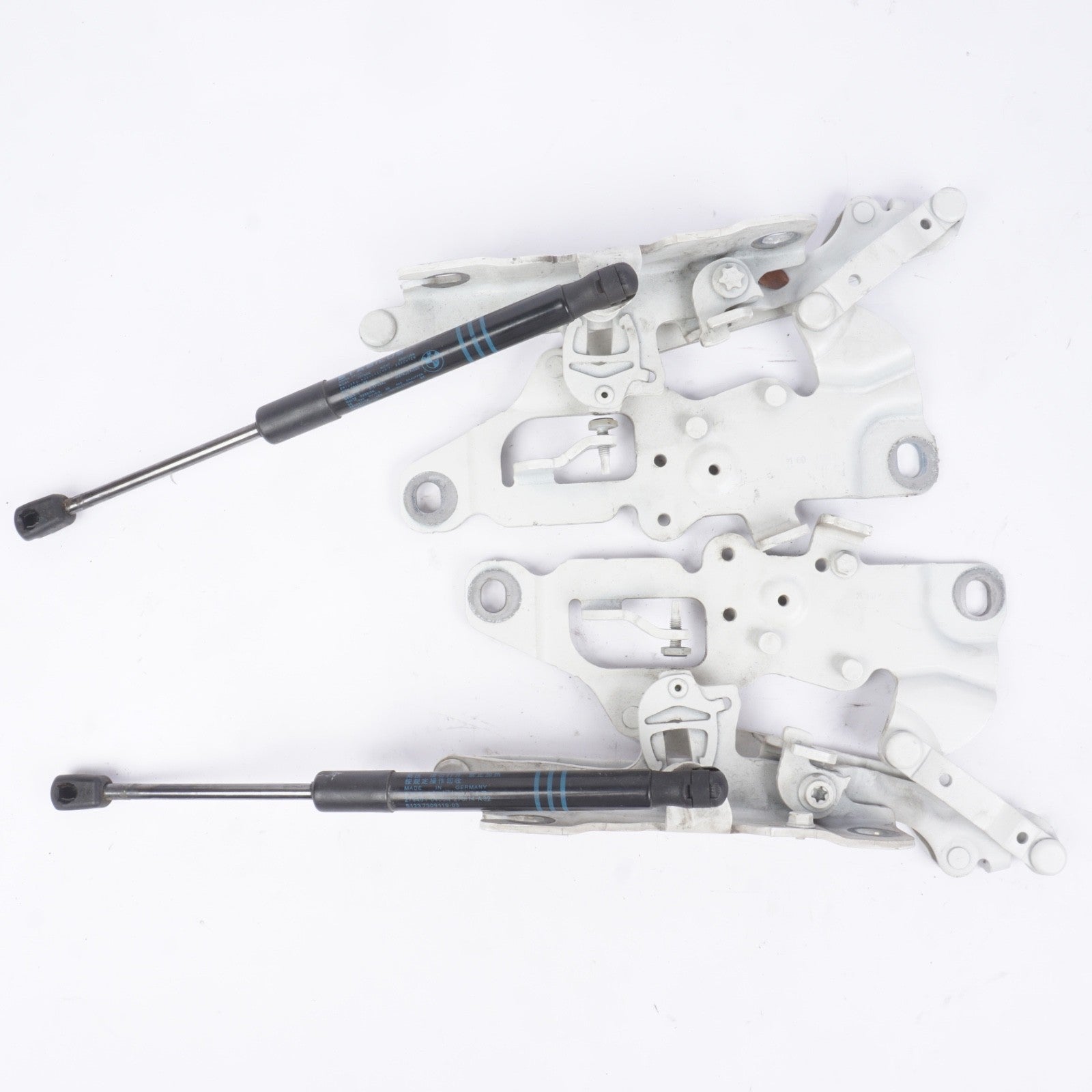 2011 - 2018 BMW 5 6 SERIES F06 F10 - FRONT HOOD LEFT & RIGHT HINGES PAIR SET OEM