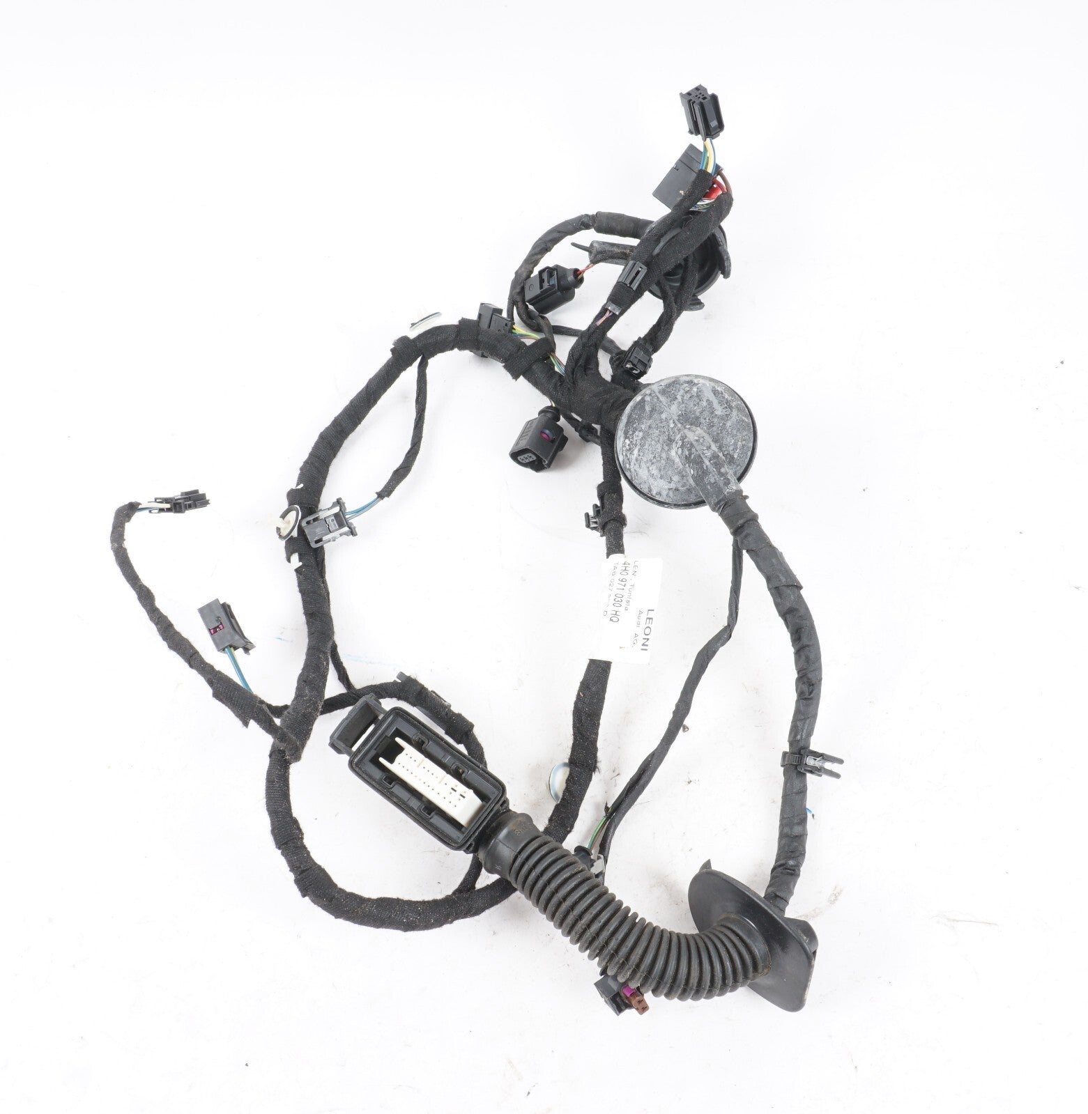 11-17 AUDI A8L FRONT RIGHT PASSENGER SIDE DOOR WIRE HARNESS OEM