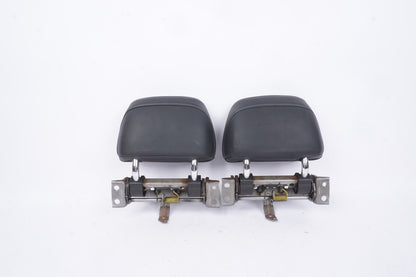 2010 - 2011 LEXUS IS250 IS350 CONVERTIBLE REAR SEAT HEADRESTS LEATHER BLACK