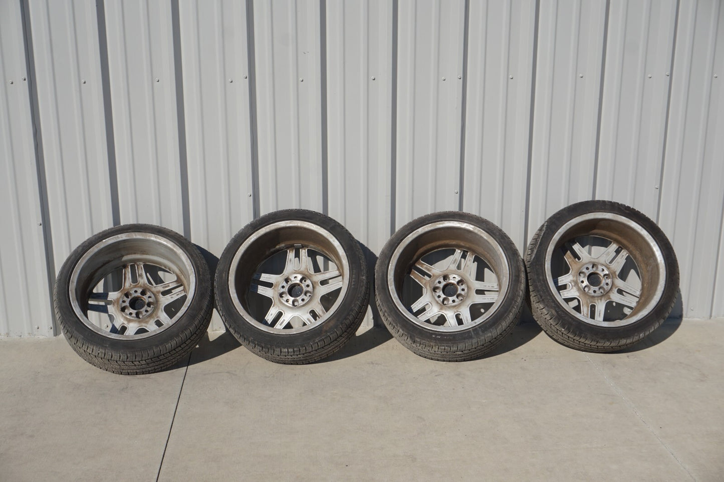 08-14 Mercedes C250 C300 C350 AMG Alloy Wheel Rim & Tire R18 18" OEM